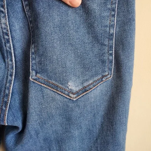 Denim Forum High Rise Jeans - Blue - Picture 8 of 16
